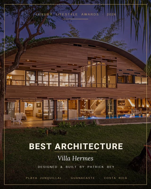 Villa Hermes — Luxury Lifestyle Awards, Mejor Arquitectura 2026